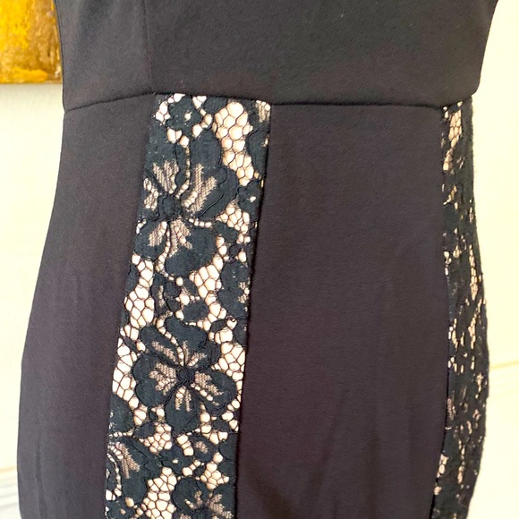 WINDSOR 🖤BLACK🖤 STRAPLESS MERMAID PROM FORMAL DRESS SIZE MEDIUM 🌟NWT🌟 - Picture 4 of 16